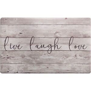 SoHome -  Cozy Living Live Laugh Love Anti-Fatigue Ki Beige/Brown